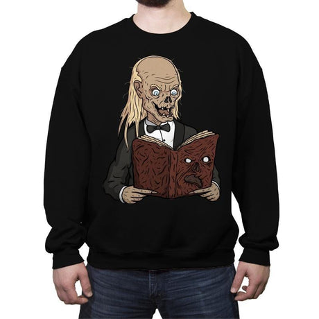 Evil Tales - Crew Neck Sweatshirt Crew Neck Sweatshirt RIPT Apparel Small / Black