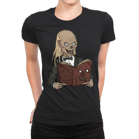 Evil Tales - Womens Premium T-Shirts RIPT Apparel Small / Black