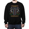 Excellent Sweater - Ugly Holiday - Crew Neck Sweatshirt Crew Neck Sweatshirt RIPT Apparel Small / Black
