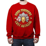 Excuse Me! - Crew Neck Sweatshirt Crew Neck Sweatshirt RIPT Apparel
