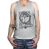 ExLibris - The Monocle - Tanktop Tanktop RIPT Apparel X-Small / Silver