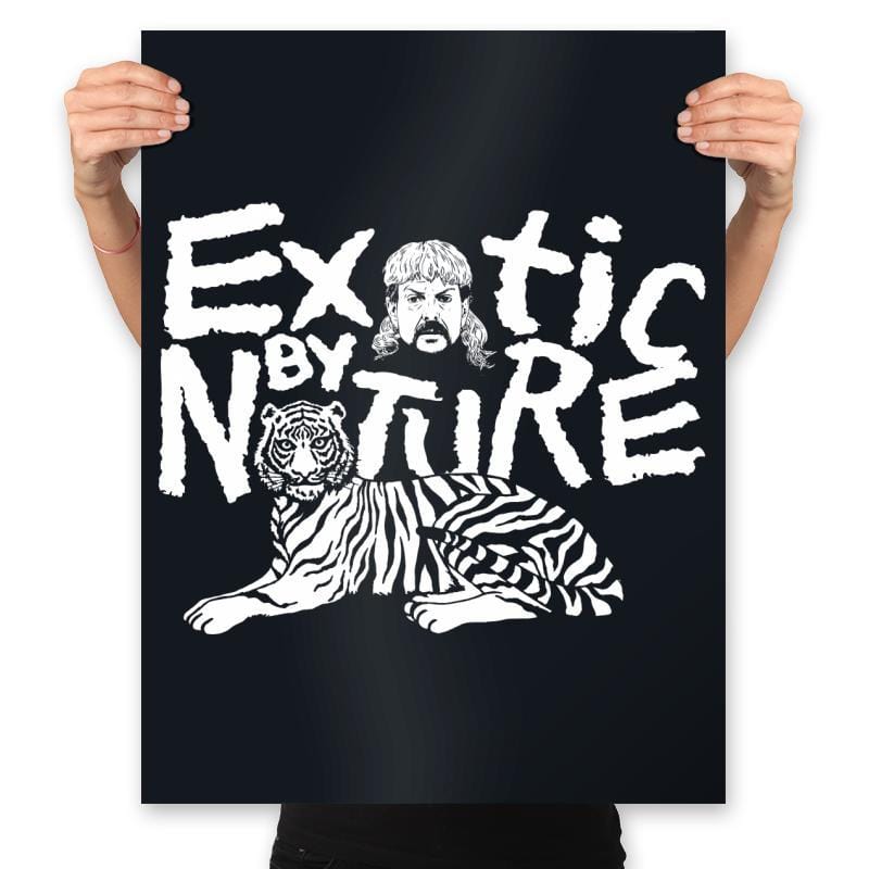 Exotic by Nature - Prints Posters RIPT Apparel 18x24 / Black