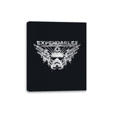 Expendable Troopers - Canvas Wraps Canvas Wraps RIPT Apparel 8x10 / Black