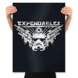 Expendable Troopers - Prints Posters RIPT Apparel 18x24 / Black