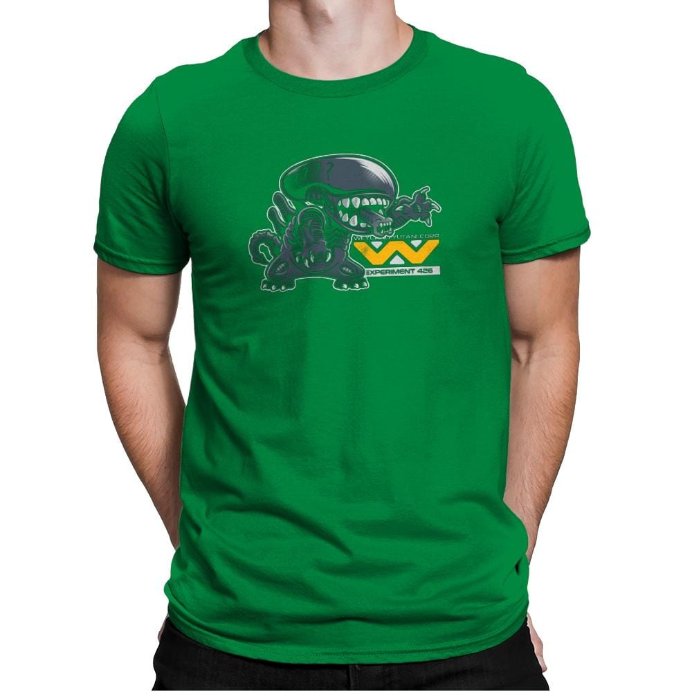 Experiment 426 - Extraterrestrial Tees - Mens Premium T-Shirts RIPT Apparel Small / Kelly Green