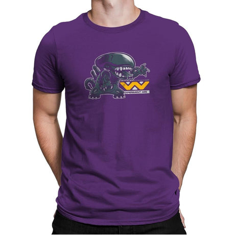 Experiment 426 - Extraterrestrial Tees - Mens Premium T-Shirts RIPT Apparel Small / Purple Rush