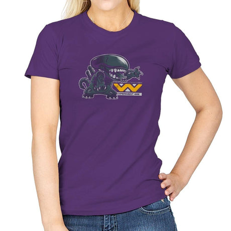 Experiment 426 - Extraterrestrial Tees - Womens T-Shirts RIPT Apparel Small / Purple
