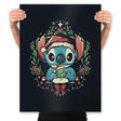 Experiment Christmas - Prints Posters RIPT Apparel 18x24 / Black