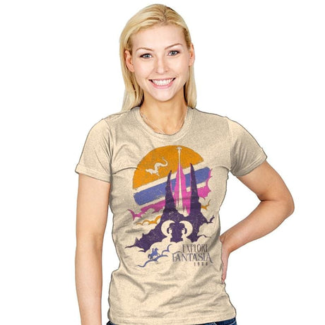 Explore Fantasia - Womens T-Shirts RIPT Apparel