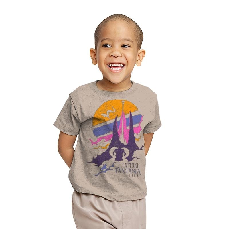 Explore Fantasia - Youth T-Shirts RIPT Apparel