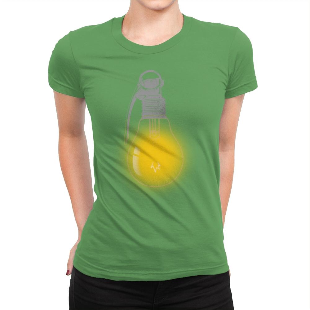 Explosive Idea - Womens Premium T-Shirts RIPT Apparel Small / Kelly