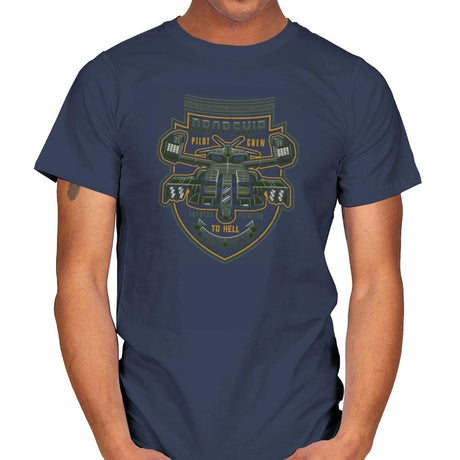 Express Elevator to Hell - Extraterrestrial Tees - Mens T-Shirts RIPT Apparel Small / Navy
