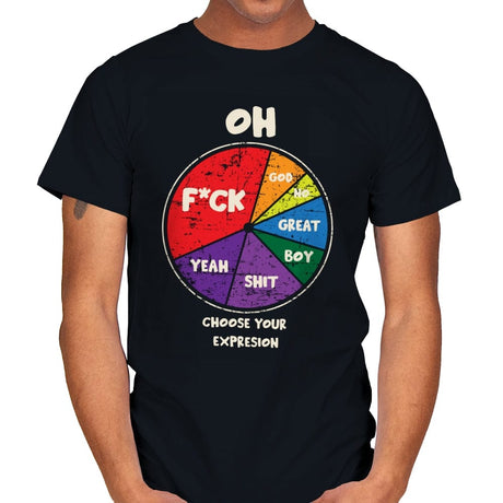 Expressions - Mens T-Shirts RIPT Apparel Small / Black