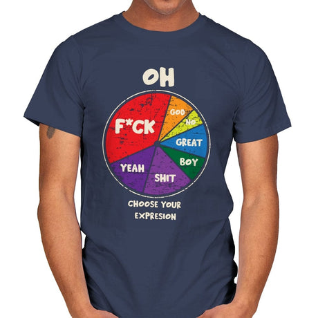 Expressions - Mens T-Shirts RIPT Apparel Small / Navy