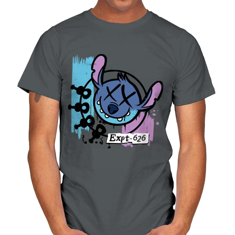 Expt-626 - Mens T-Shirts RIPT Apparel Small / Charcoal