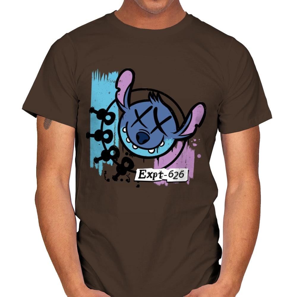 Expt-626 - Mens T-Shirts RIPT Apparel Small / Dark Chocolate