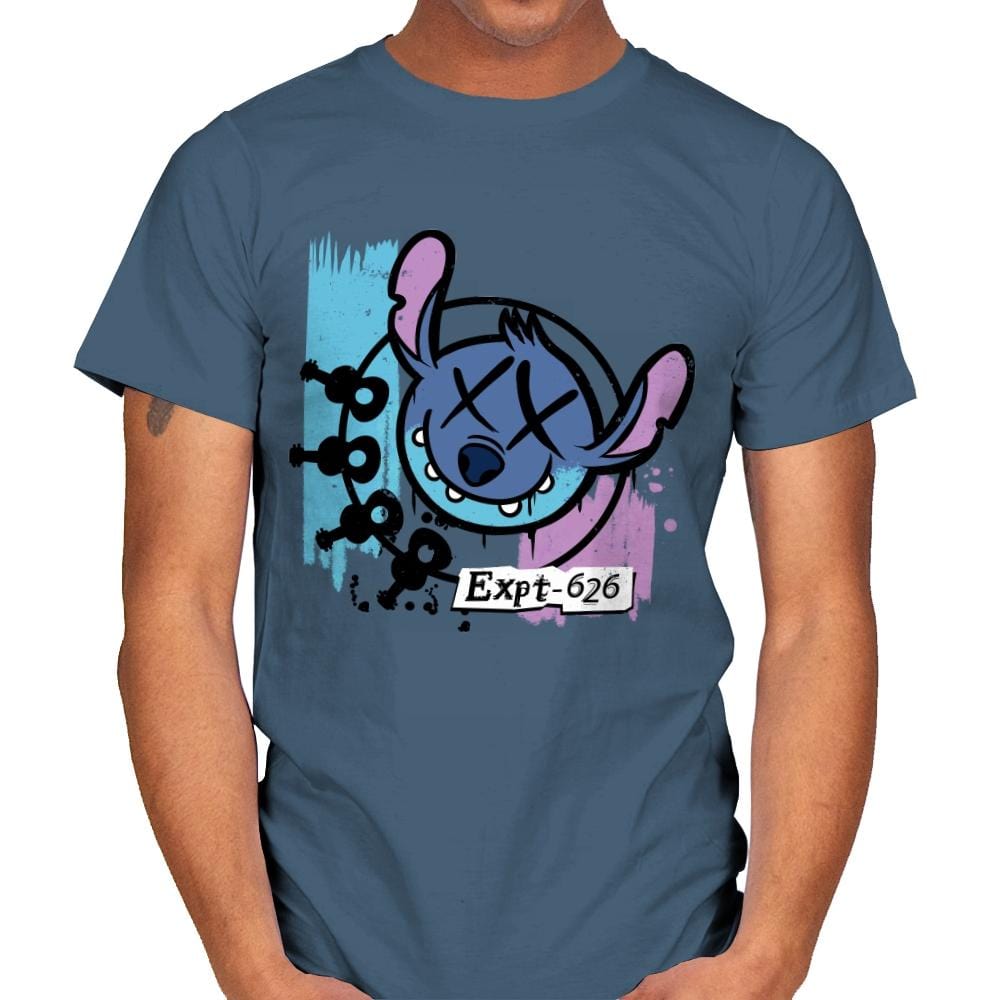 Expt-626 - Mens T-Shirts RIPT Apparel Small / Indigo Blue