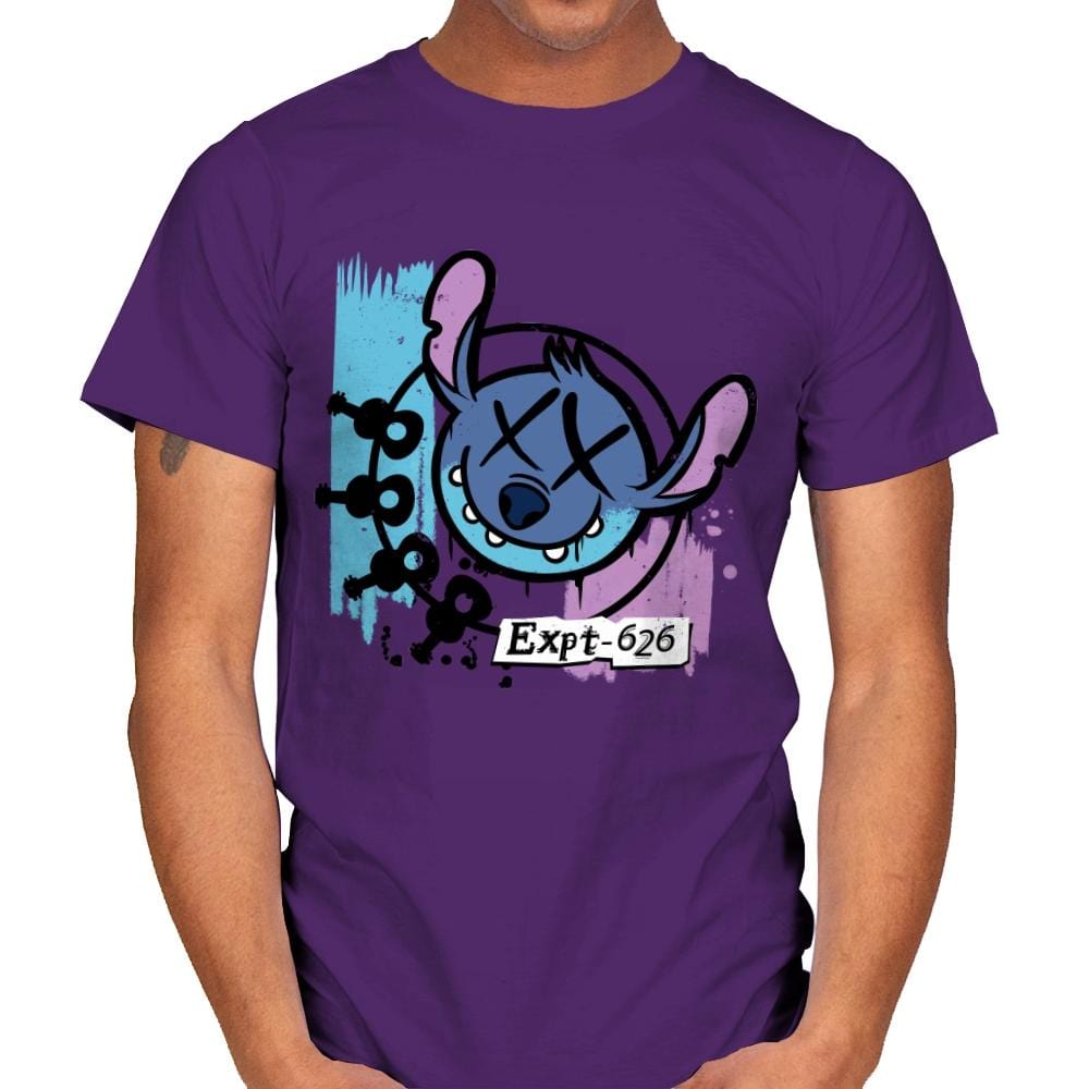 Expt-626 - Mens T-Shirts RIPT Apparel Small / Purple