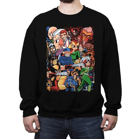 Extinction Pilgrim - Crew Neck Sweatshirt Crew Neck Sweatshirt RIPT Apparel Small / Black