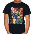 Extinction Pilgrim - Mens T-Shirts RIPT Apparel Small / Black