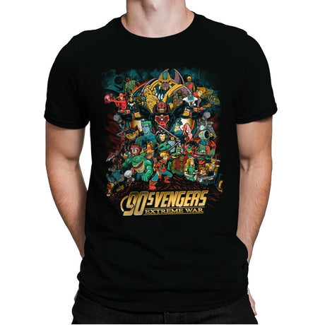 Extreme War - Mens Premium T-Shirts RIPT Apparel Small / Black