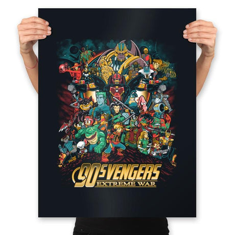Extreme War - Prints Posters RIPT Apparel 18x24 / Black