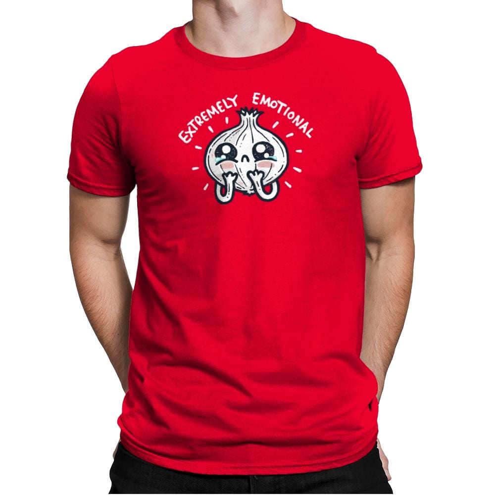 Extremly Emotional - Mens Premium T-Shirts RIPT Apparel Small / Red