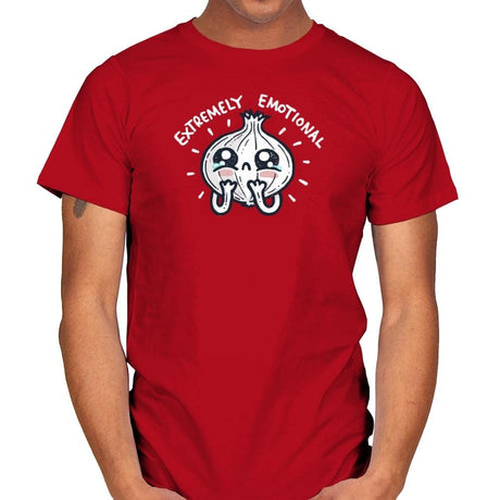 Extremly Emotional - Mens T-Shirts RIPT Apparel Small / Red