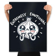 Extremly Emotional - Prints Posters RIPT Apparel 18x24 / Black