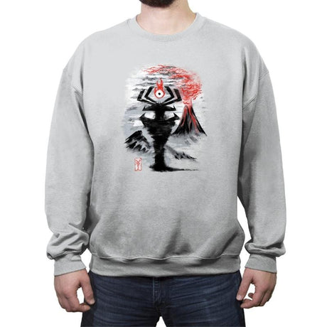 Eye of the Shadow - Crew Neck Sweatshirt Crew Neck Sweatshirt RIPT Apparel