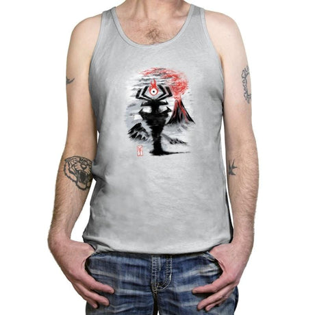 Eye of the Shadow - Tanktop Tanktop RIPT Apparel X-Small / Silver