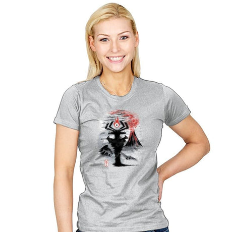 Eye of the Shadow - Womens T-Shirts RIPT Apparel