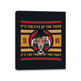 Eye of the Tiger - Canvas Wraps Canvas Wraps RIPT Apparel 11x14 / Black