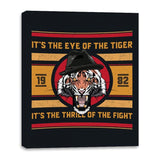 Eye of the Tiger - Canvas Wraps Canvas Wraps RIPT Apparel 16x20 / Black