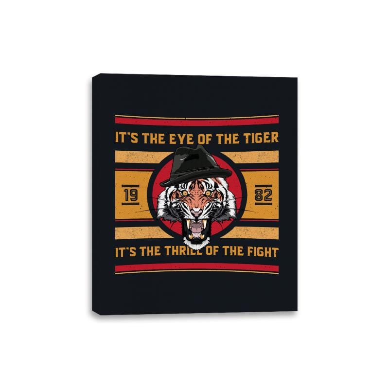 Eye of the Tiger - Canvas Wraps Canvas Wraps RIPT Apparel 8x10 / Black