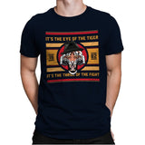 Eye of the Tiger - Mens Premium T-Shirts RIPT Apparel Small / Midnight Navy