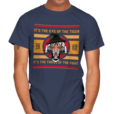Eye of the Tiger - Mens T-Shirts RIPT Apparel Small / Navy