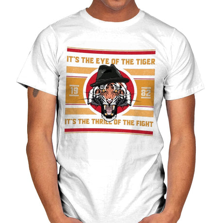 Eye of the Tiger - Mens T-Shirts RIPT Apparel Small / White