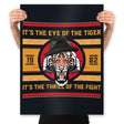 Eye of the Tiger - Prints Posters RIPT Apparel 18x24 / Black
