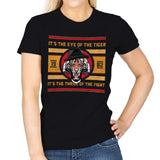 Eye of the Tiger - Womens T-Shirts RIPT Apparel Small / Black