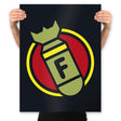 F-Bomb - Prints Posters RIPT Apparel 18x24 / Black