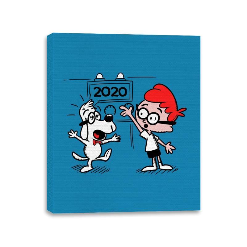 F NO! - Canvas Wraps Canvas Wraps RIPT Apparel 11x14 / Sapphire