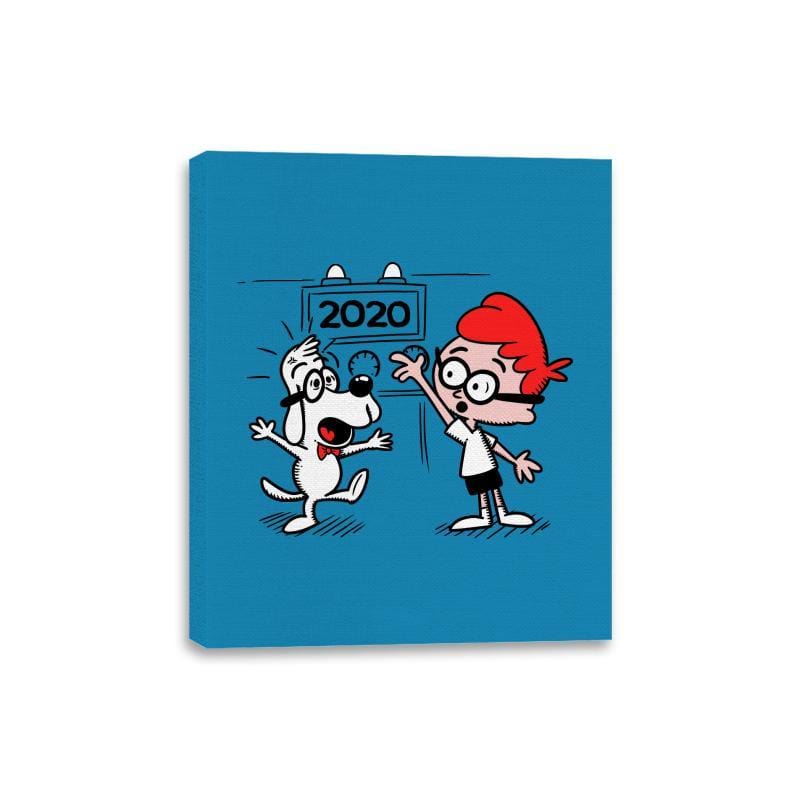F NO! - Canvas Wraps Canvas Wraps RIPT Apparel 8x10 / Sapphire