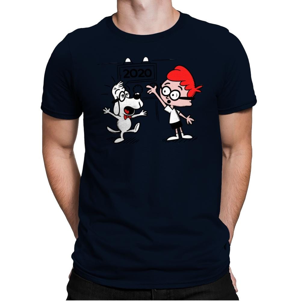 F NO! - Mens Premium T-Shirts RIPT Apparel Small / Midnight Navy