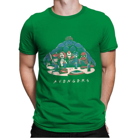 F.R.I.E.N.G.E.R.S. - Mens Premium T-Shirts RIPT Apparel Small / Kelly Green