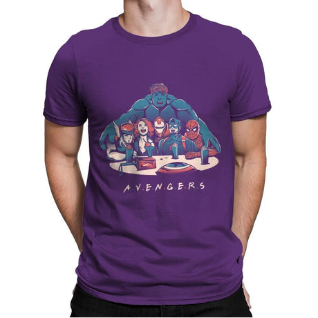 F.R.I.E.N.G.E.R.S. - Mens Premium T-Shirts RIPT Apparel Small / Purple Rush