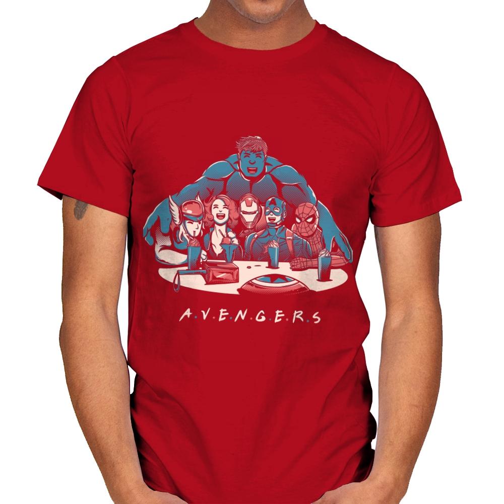 F.R.I.E.N.G.E.R.S. - Mens T-Shirts RIPT Apparel Small / Red