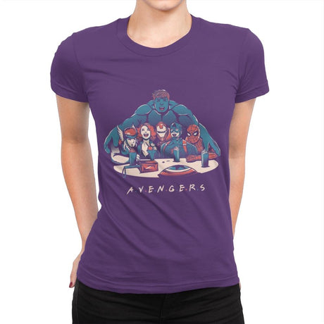 F.R.I.E.N.G.E.R.S. - Womens Premium T-Shirts RIPT Apparel Small / Purple Rush