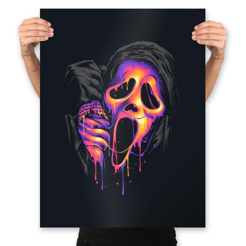 Face Melter - Prints Posters RIPT Apparel 18x24 / Black