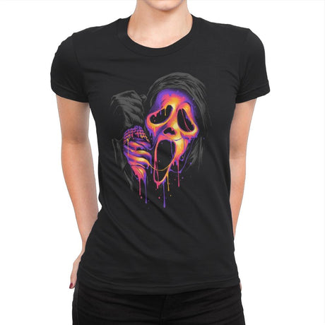 Face Melter - Womens Premium T-Shirts RIPT Apparel Small / Black